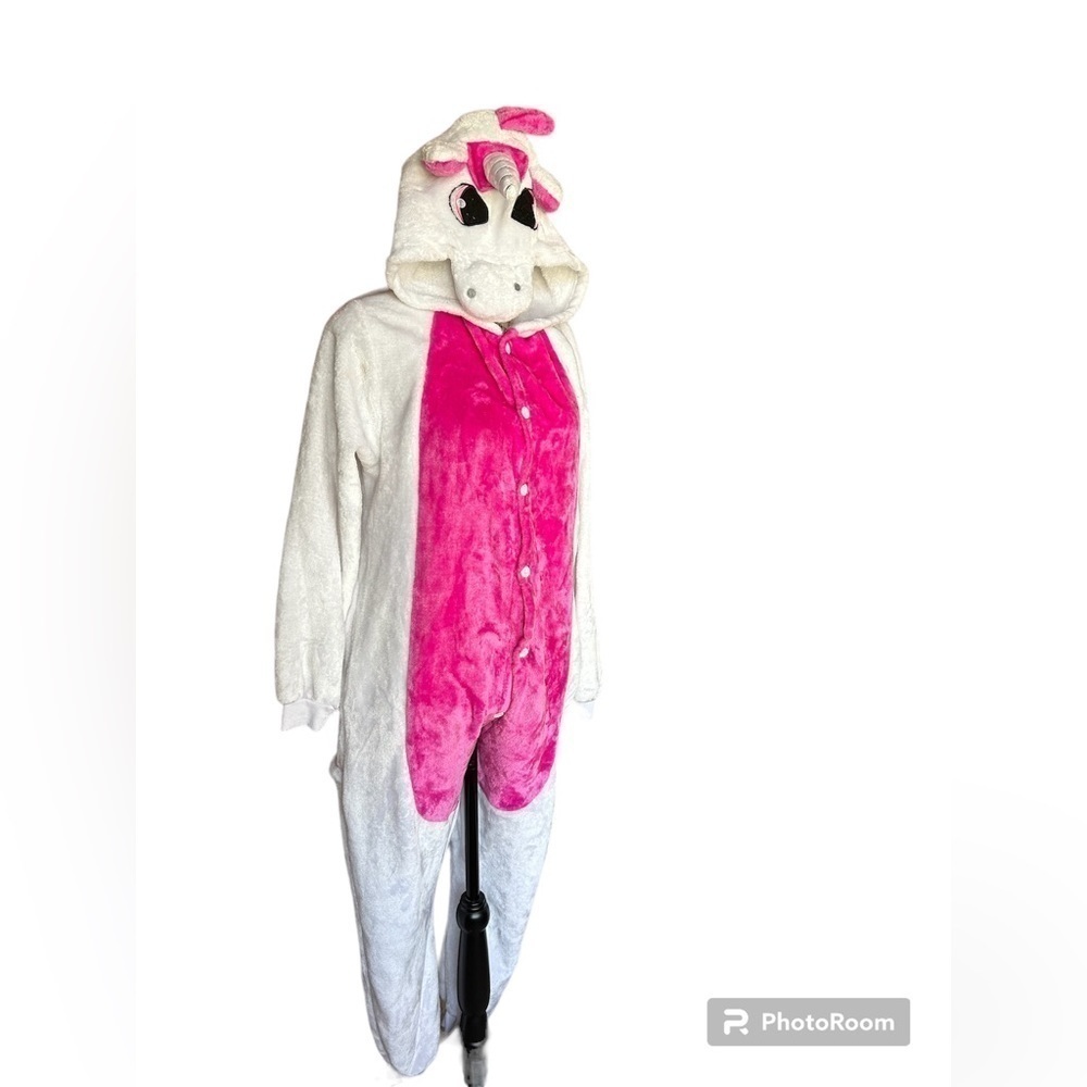 Plush unicorn onesie/costume